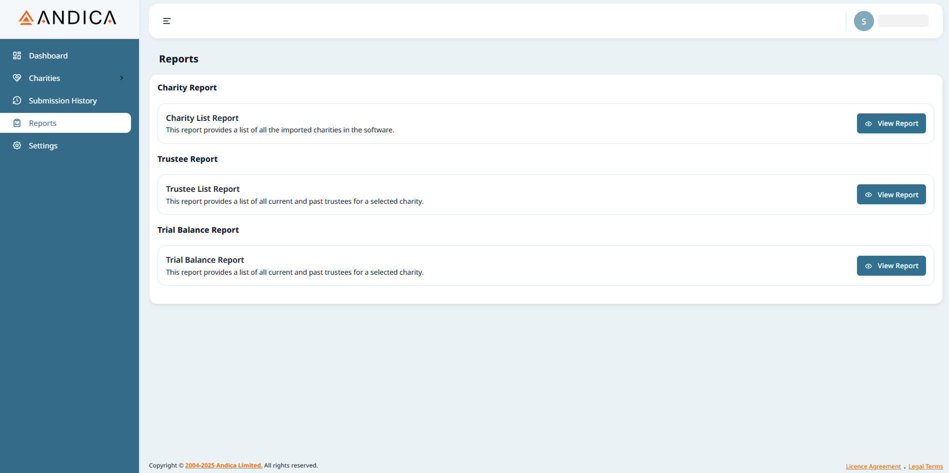 Andica Charity Accounts PDF and iXBRL